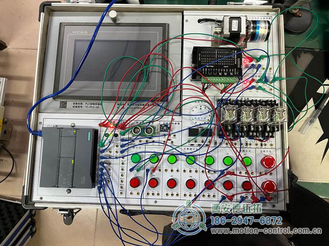 圖為plc實驗—西門子s7 1200讀取旋轉編碼器數據的照片